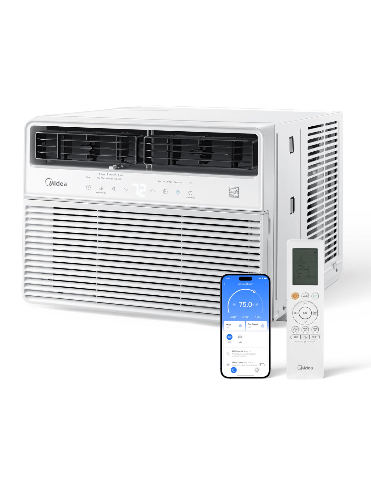 12,000 BTU Smart Inverter Window Air Conditioner S704795