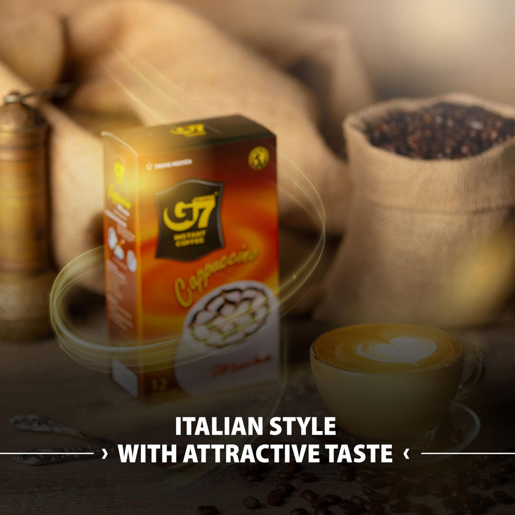 Pure Black and Cappucino Mocha Instant Coffee A742370
