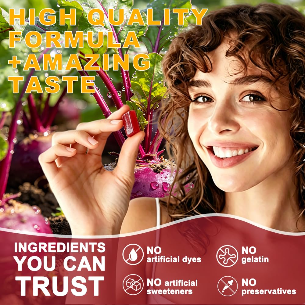Beet Root Soft Chews 60 Count F7533