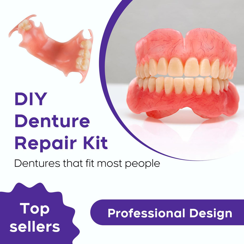 DIY Denture Kit for Upper & Lower Teeth S376