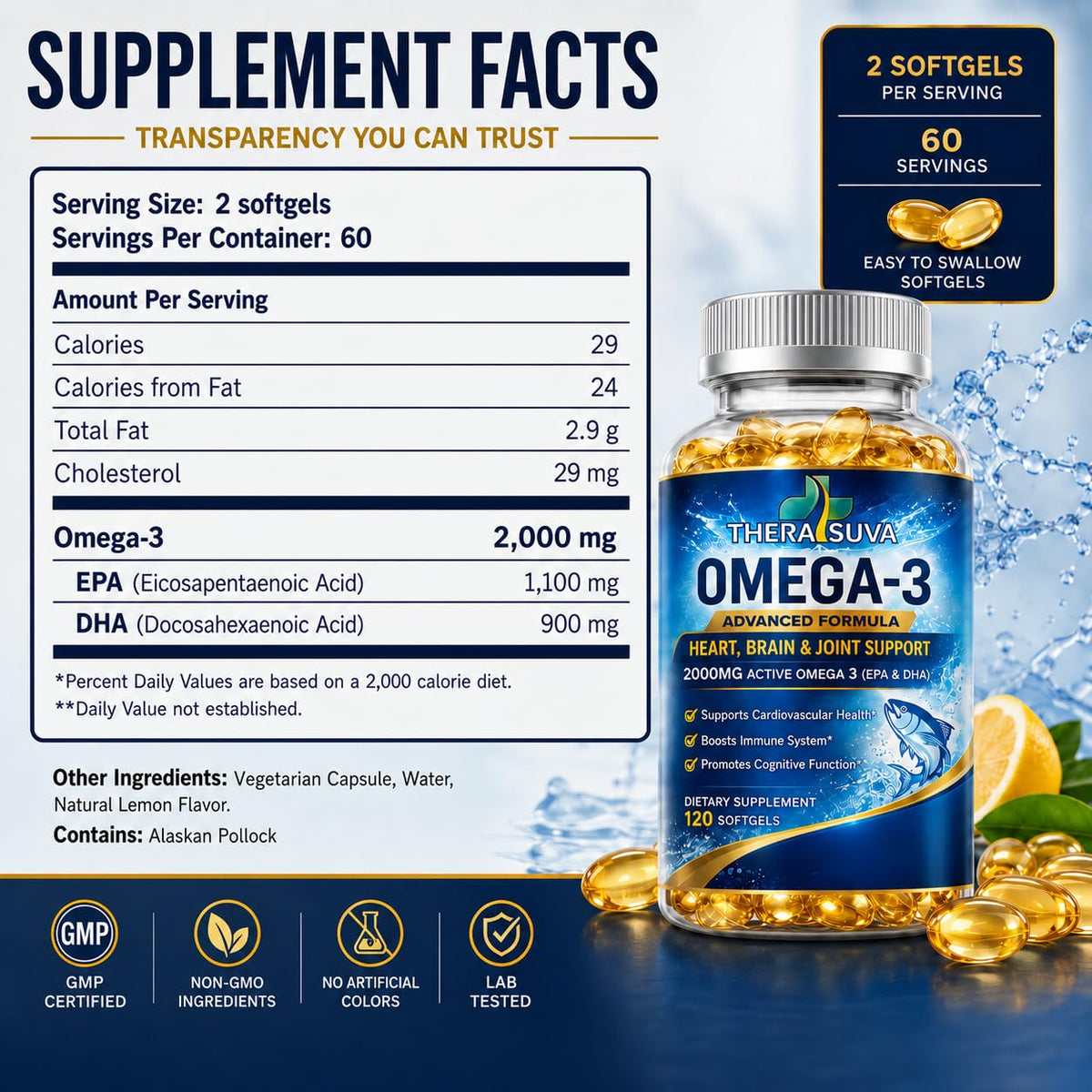 120 Veggie Softgels Fish Oil R26068