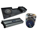 Dual 12" Sub Box and Amp Q87003
