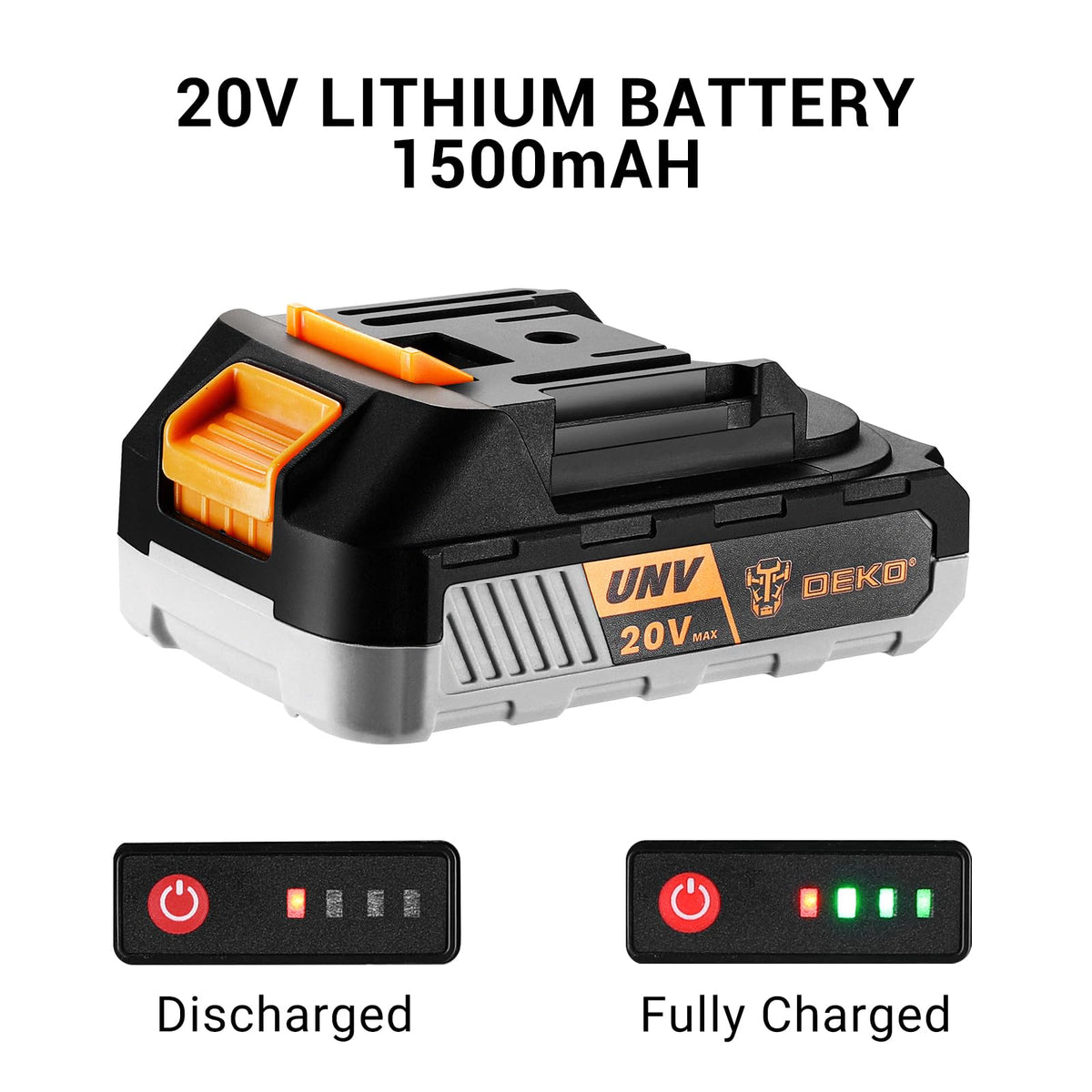 Cordless Drill 20V with Battery and Charger S4682