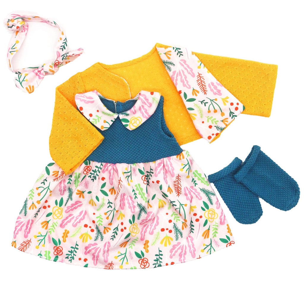 20-22 Inch Doll Clothes and Accessories 4 Sets Y528