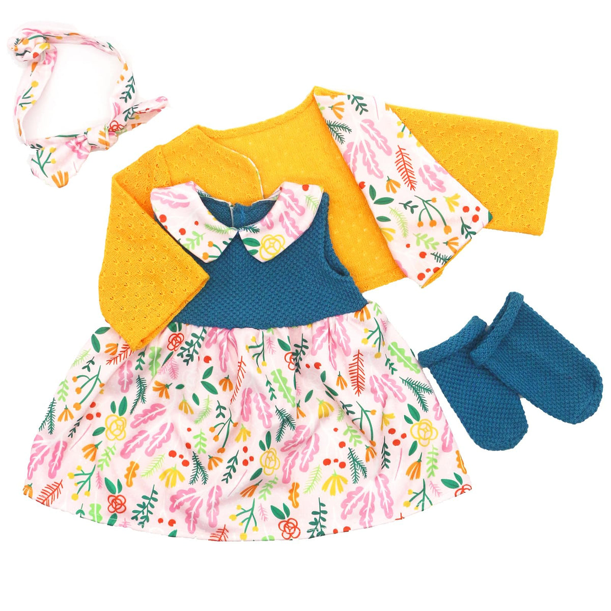 20-22 Inch Doll Clothes and Accessories 4 Sets Y528