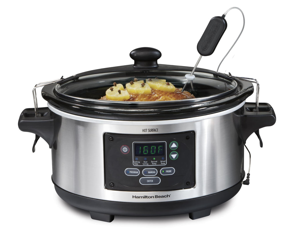 Portable 6 Quart Programmable Slow Cooker E8545