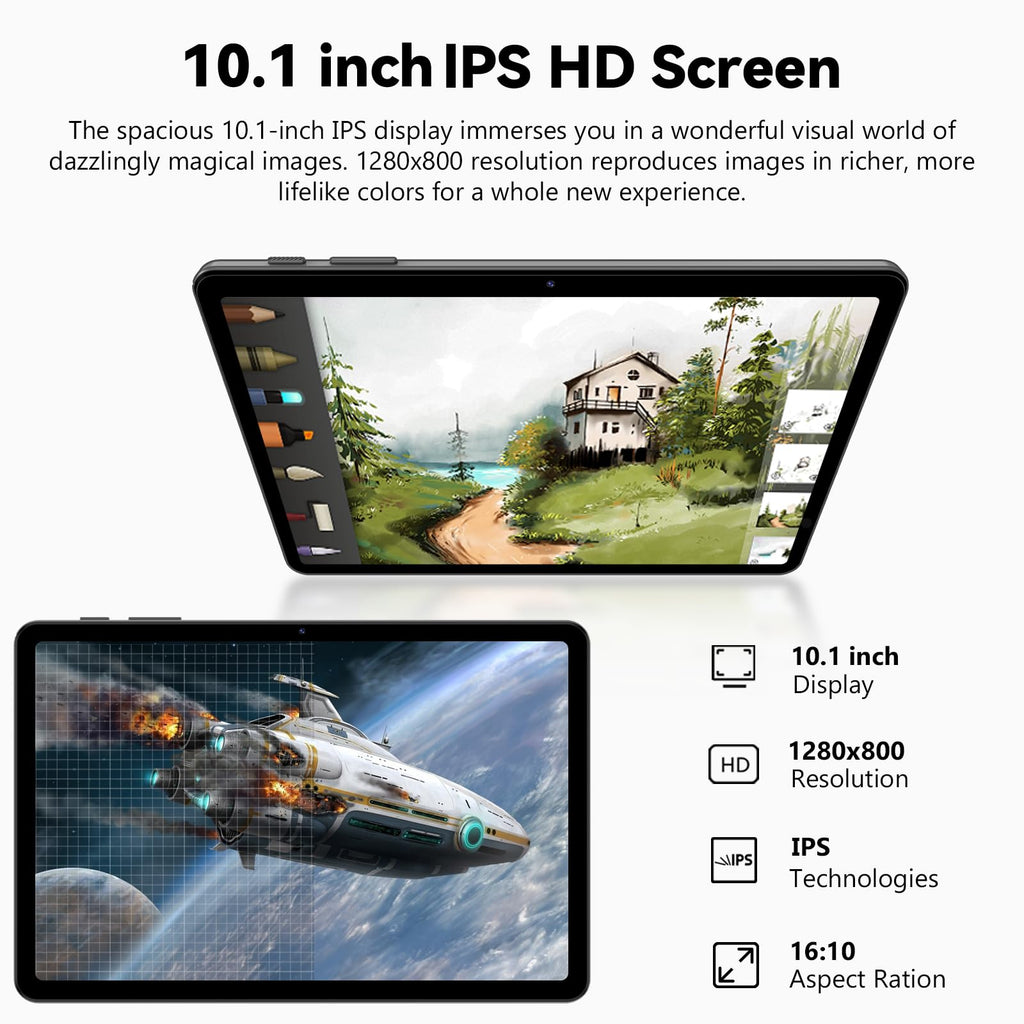 10 Inch Octa-Core Tablet with Keyboard Case Mouse Stylus J9009