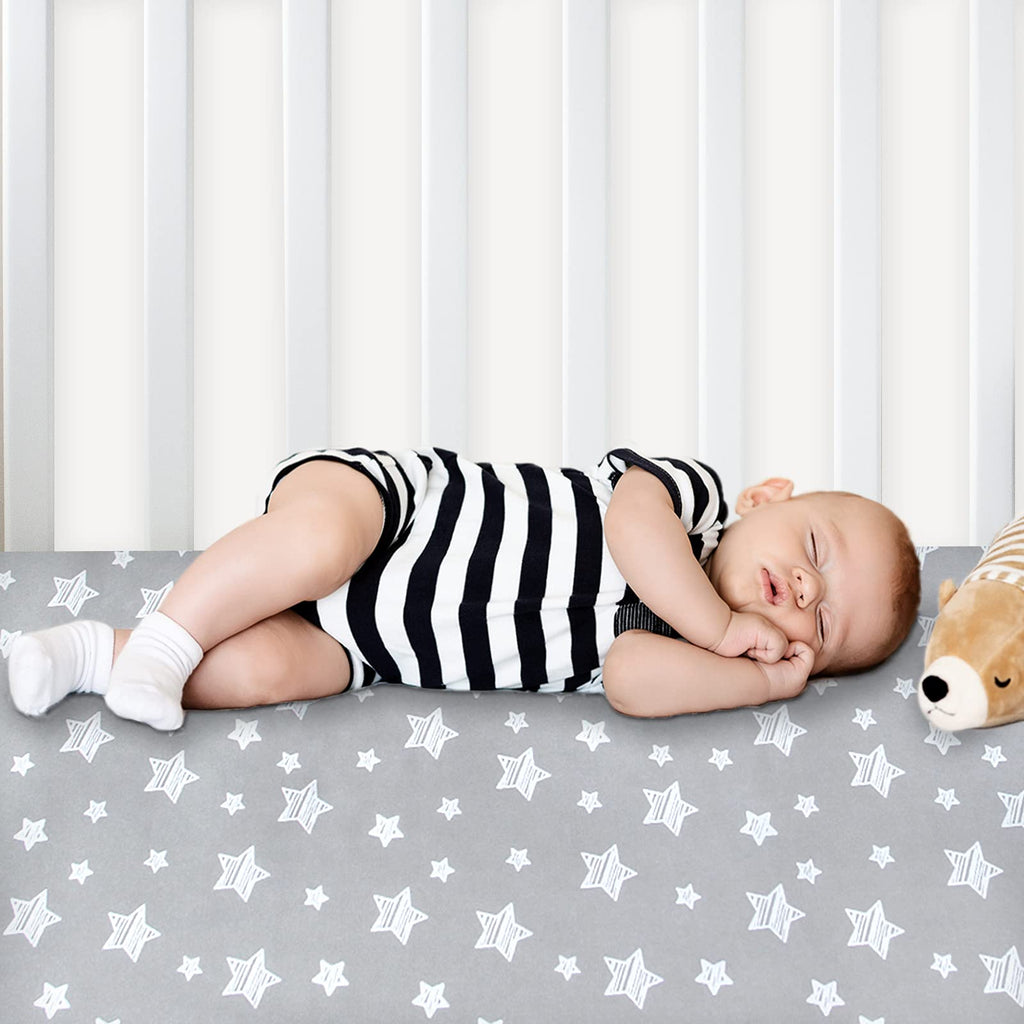 Pack and Play Sheets, Mini Crib Sheets, Stretchy Playard Fitted Sheet C89231