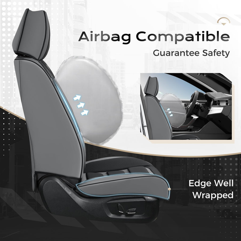 Waterproof Leather Car Seat Covers Full Set Z739794