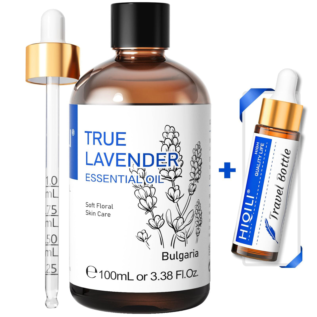 100ML Lavender Essential Oil & 150ML Fragrance Oil E339875