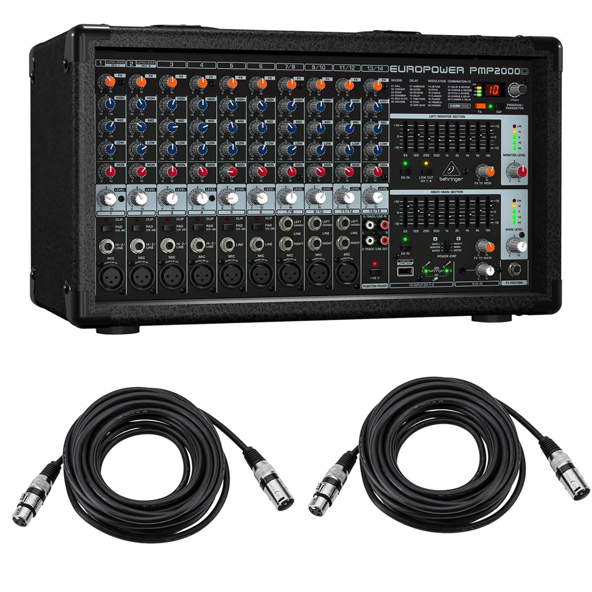2000-Watt 14-Channel Powered Mixer X32624