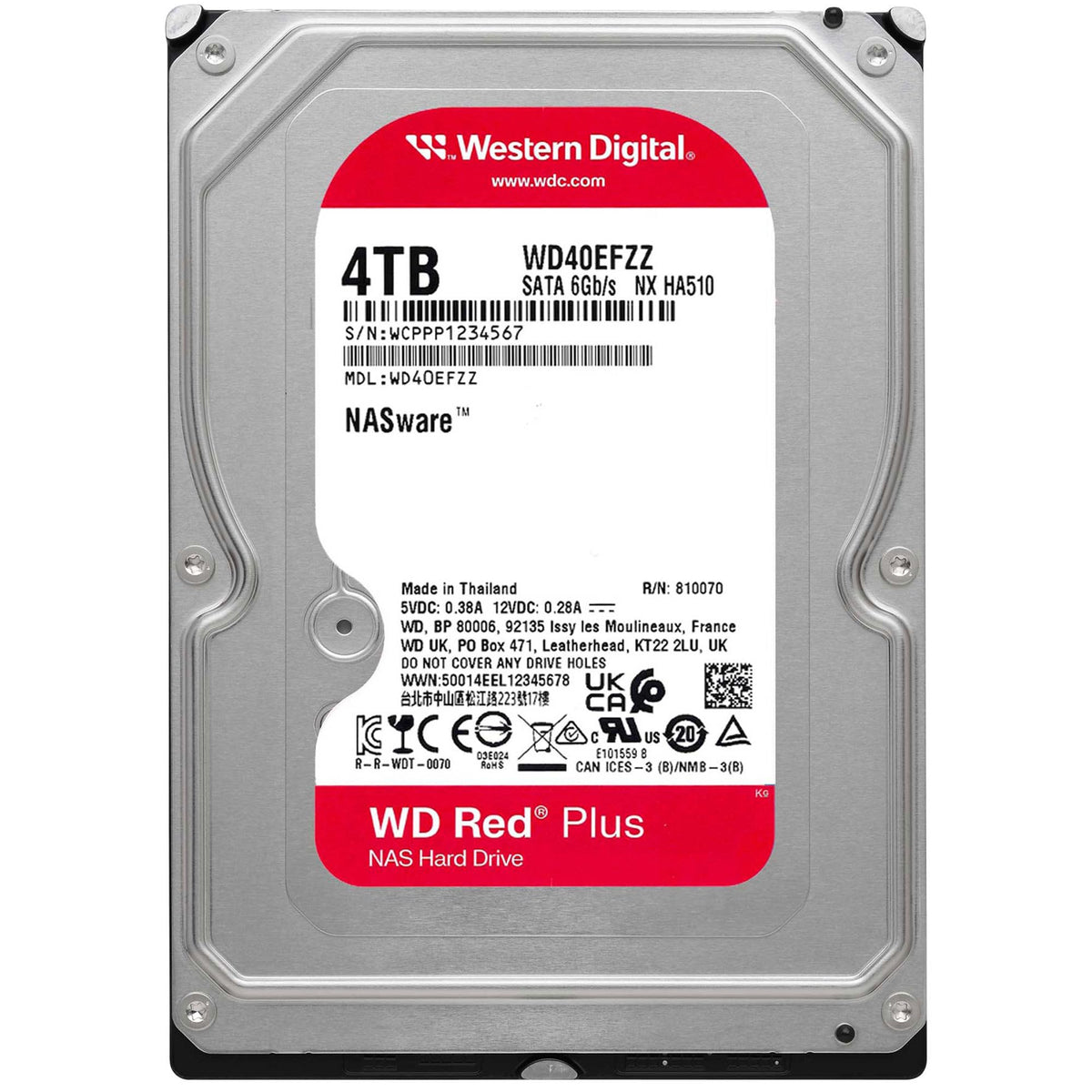 4TB 3.5 Inch SATA Internal HDD L62952