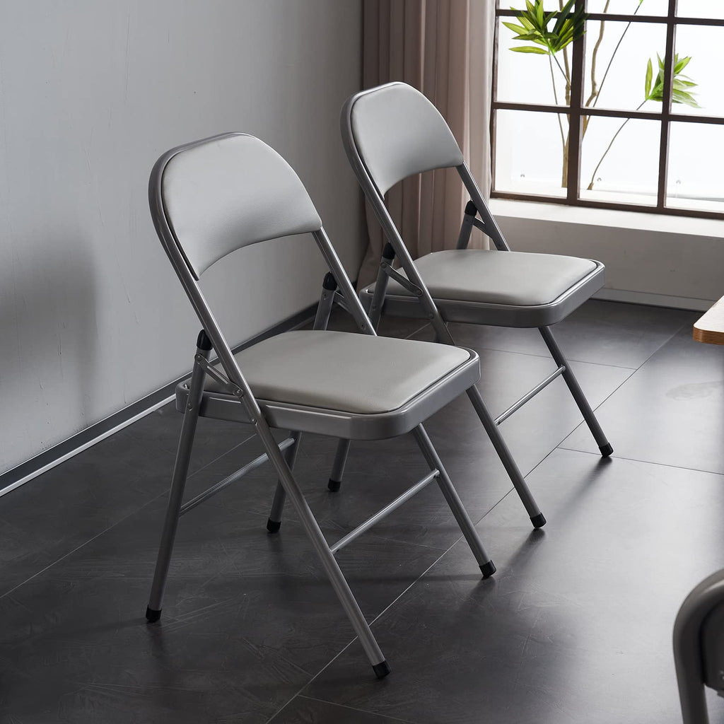 Foldable Iron PVC Chairs M5532