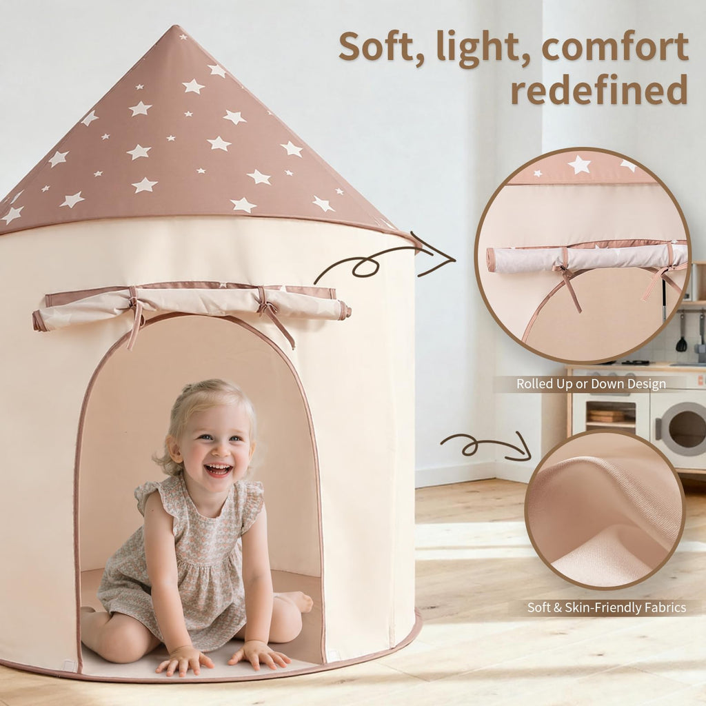 Kids Tent with Crawl Tunnel and Ball Pit A182