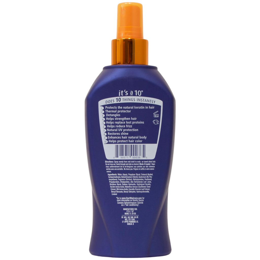 Leave-In Plus Keratin 10 Oz W8273