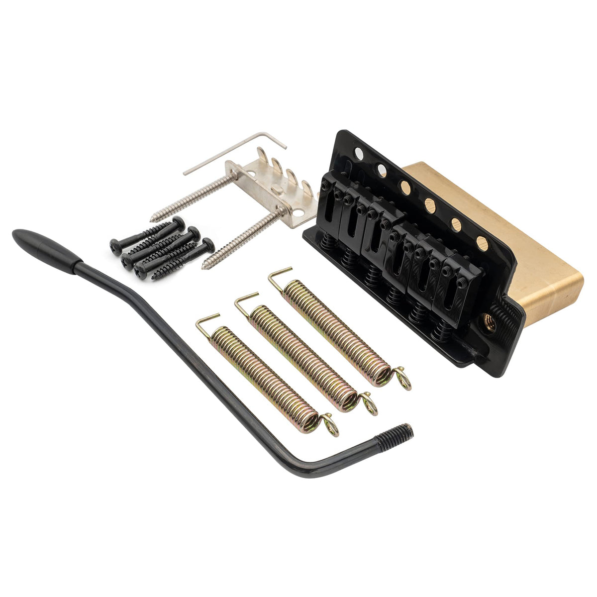 Black 6-Screw Tremolo Bridge R3400