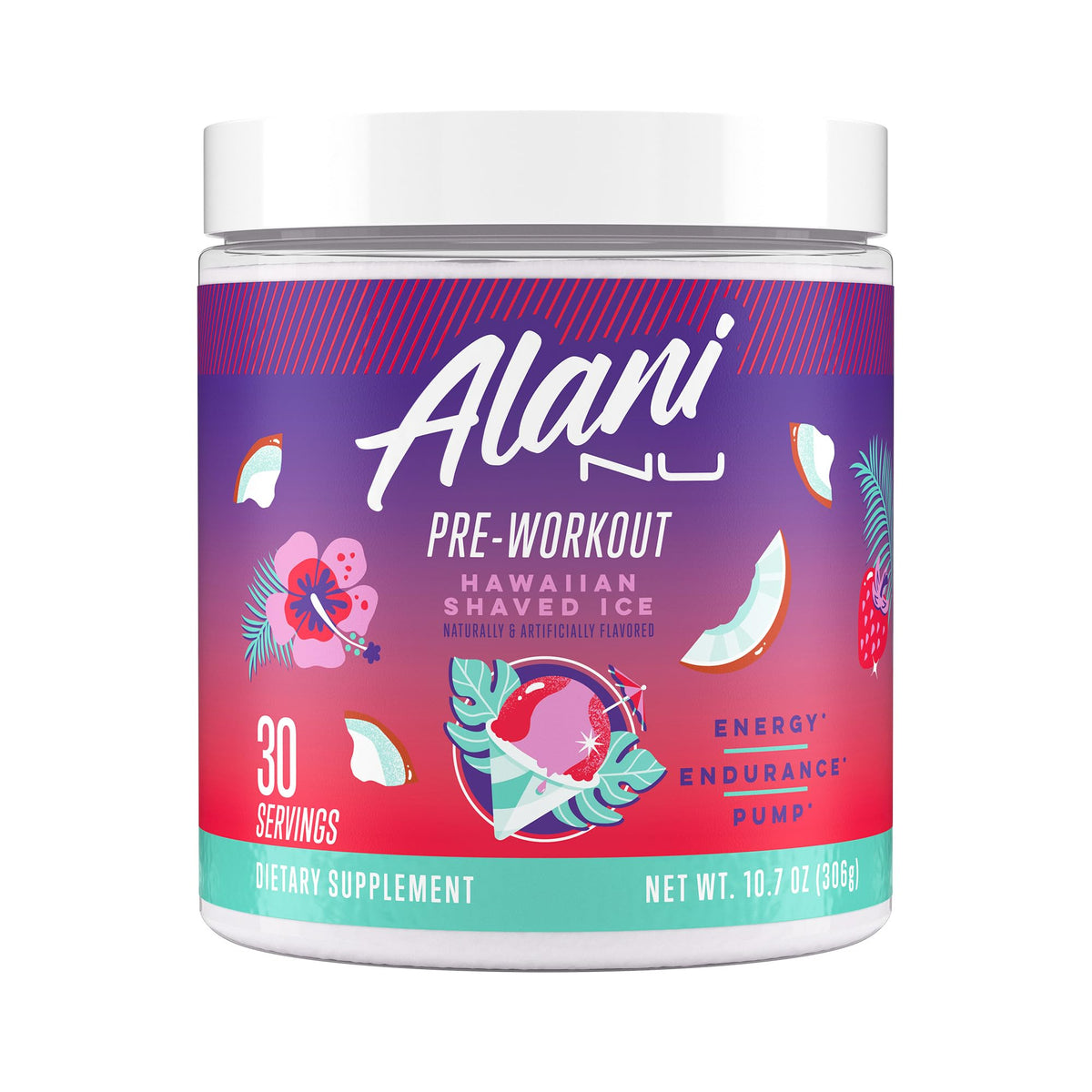 Sugar Free Pre Workout Powder 30 Servings U7157