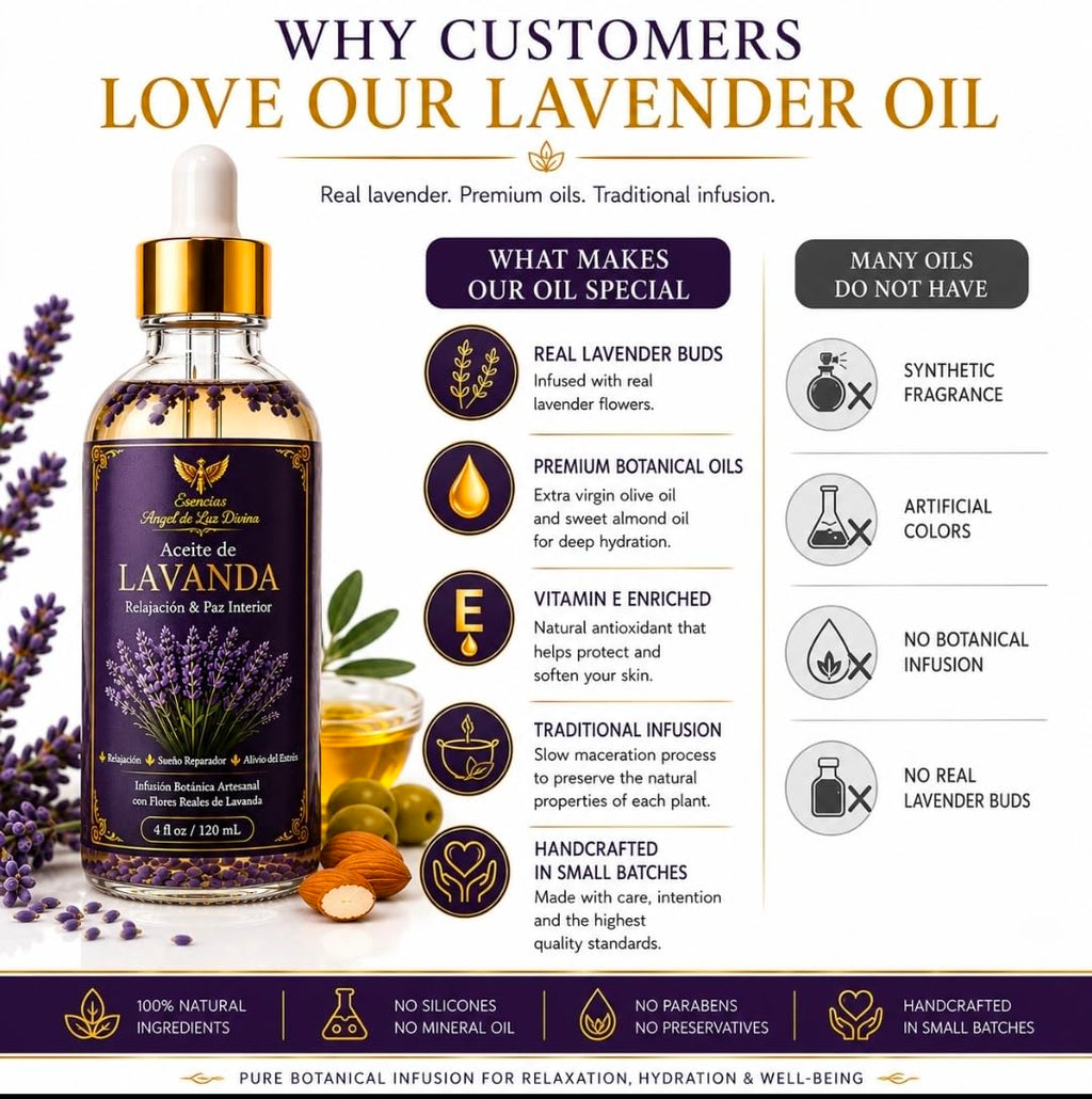 Lavender Body Oil 4 Fl Oz H12462
