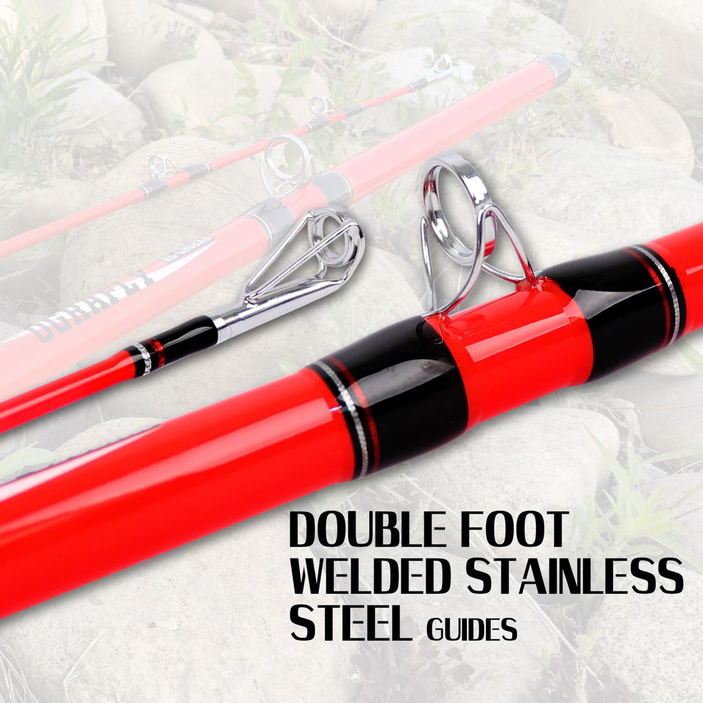 Catfish Fishing Rods Portable Travel Casting Rod Y61781