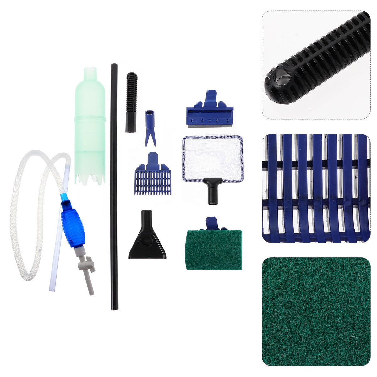 Aquarium Cleaning Tool Set with 5 in 1 Brush Y179