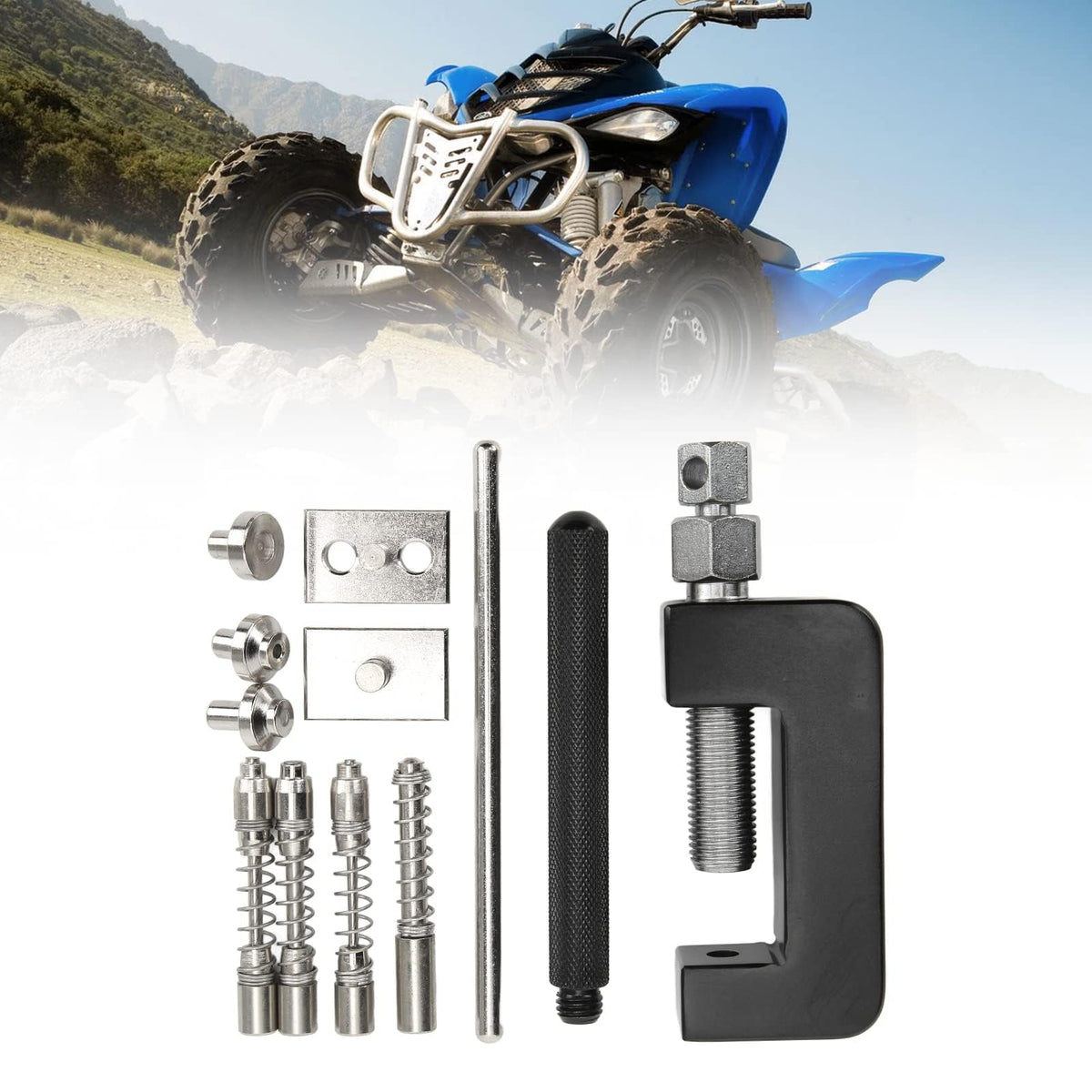 Motorcycle Chain Breaker Tool Set, 12-Piece Riveting Kit G369994