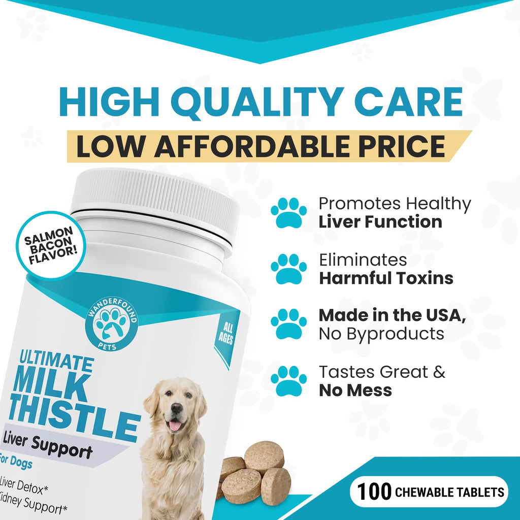 Milk Thistle & SAMe100 for Dogs F709
