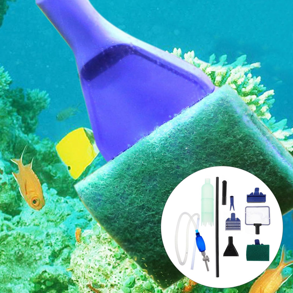 Aquarium Cleaning Tool Set with 5 in 1 Brush Y179