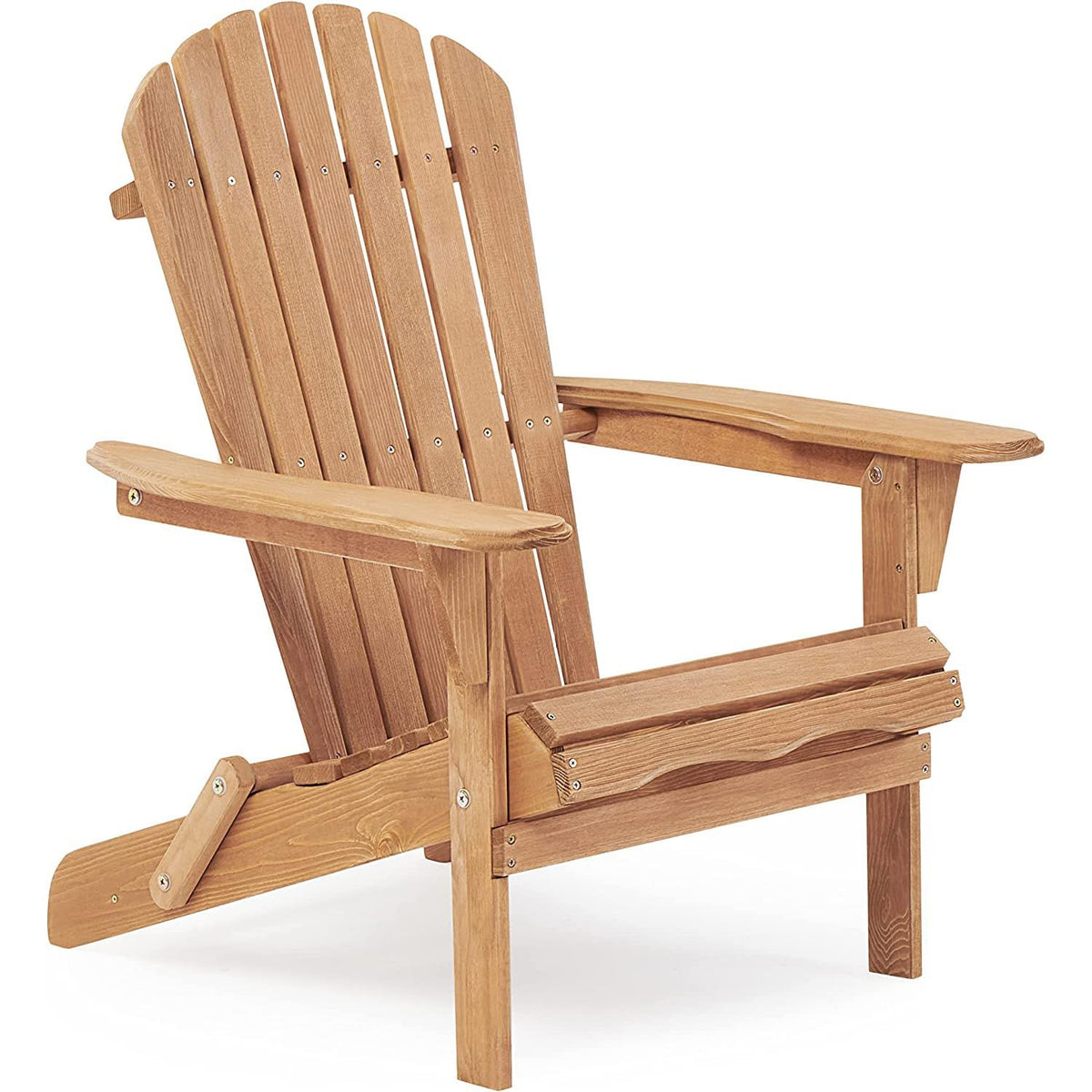 Adirondack Chair Set of 2 Wooden Folding Outdoor Chair R7536
