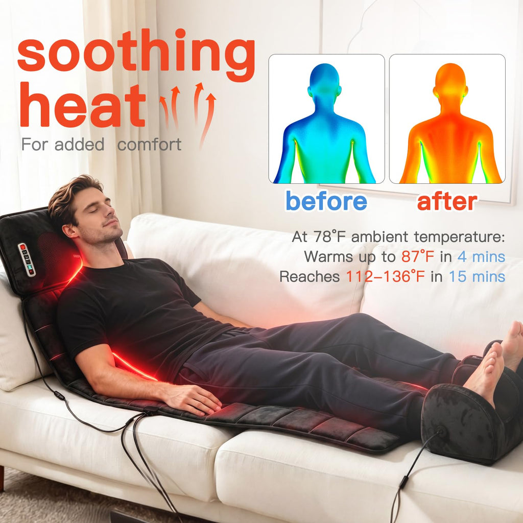 Full Body Massage Mat with Heat P35403