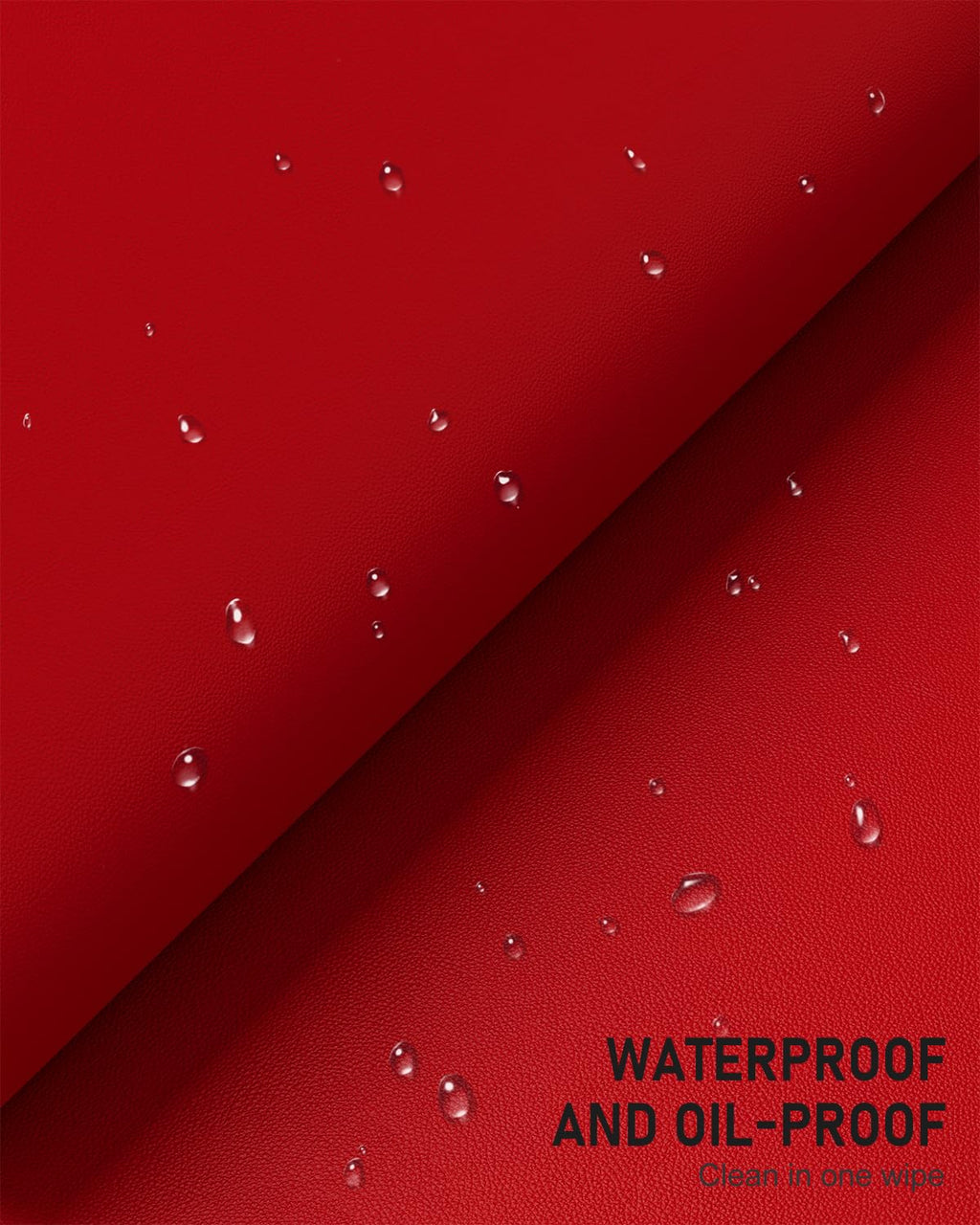 Bright Red Desk Pad R2540