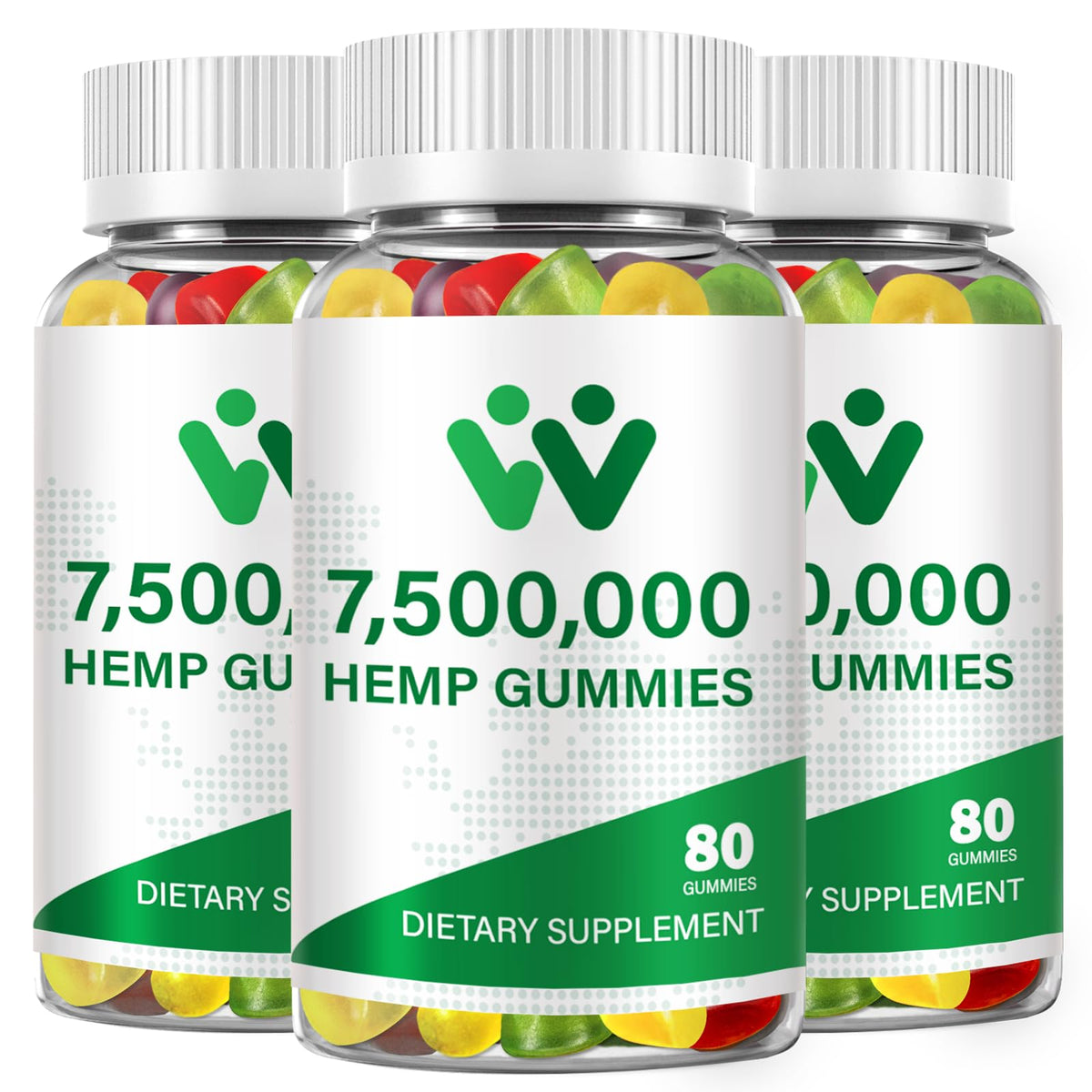 Organic Hemp Gummies 240 Count L6098