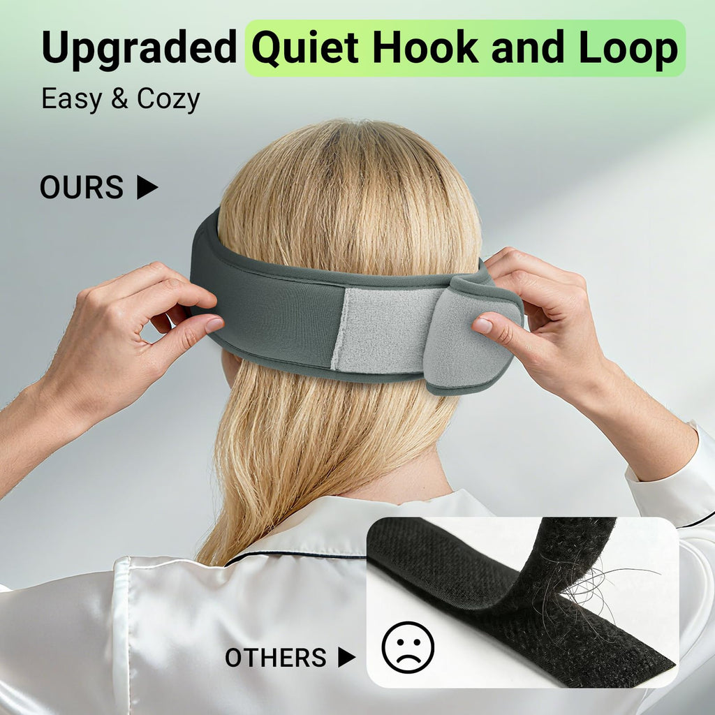 Bamboo Cotton Sleep Mask with Bluetooth Headphones C33008
