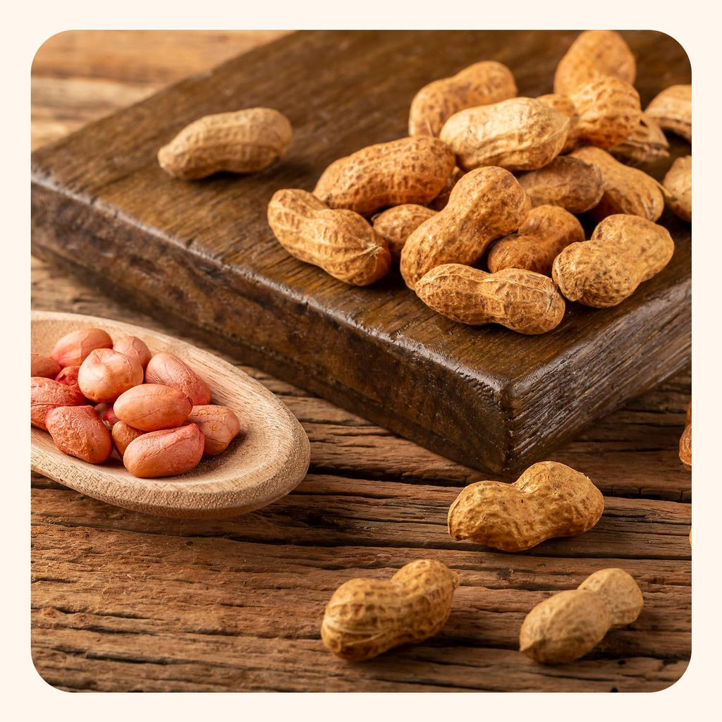 Unsalted Roasted In-Shell Peanuts 5 lb Bag R946