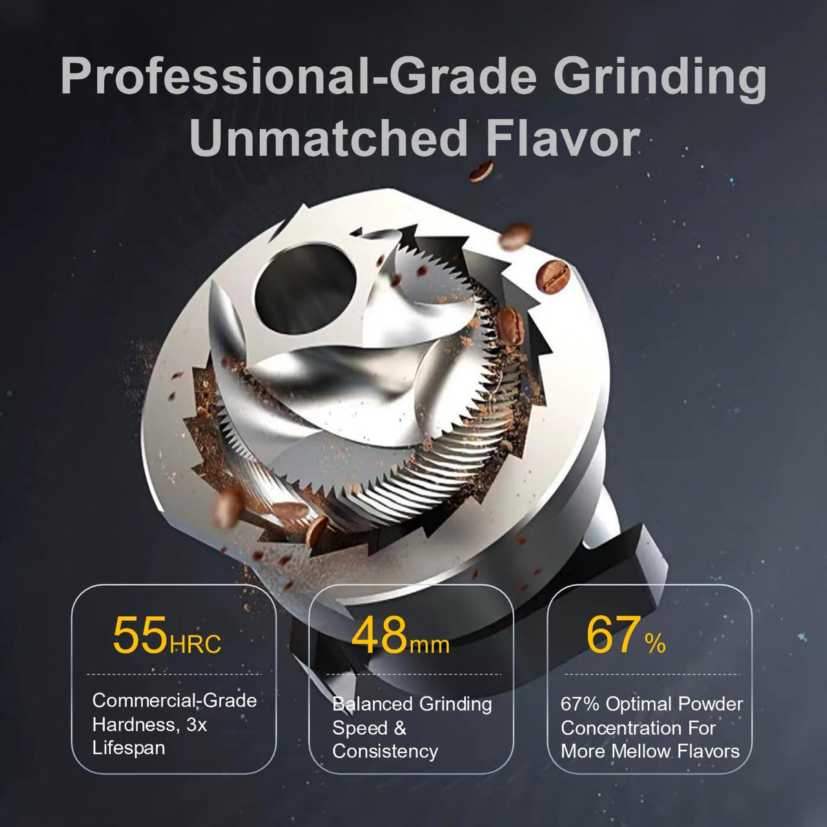 Electric Burr Coffee Grinder F403