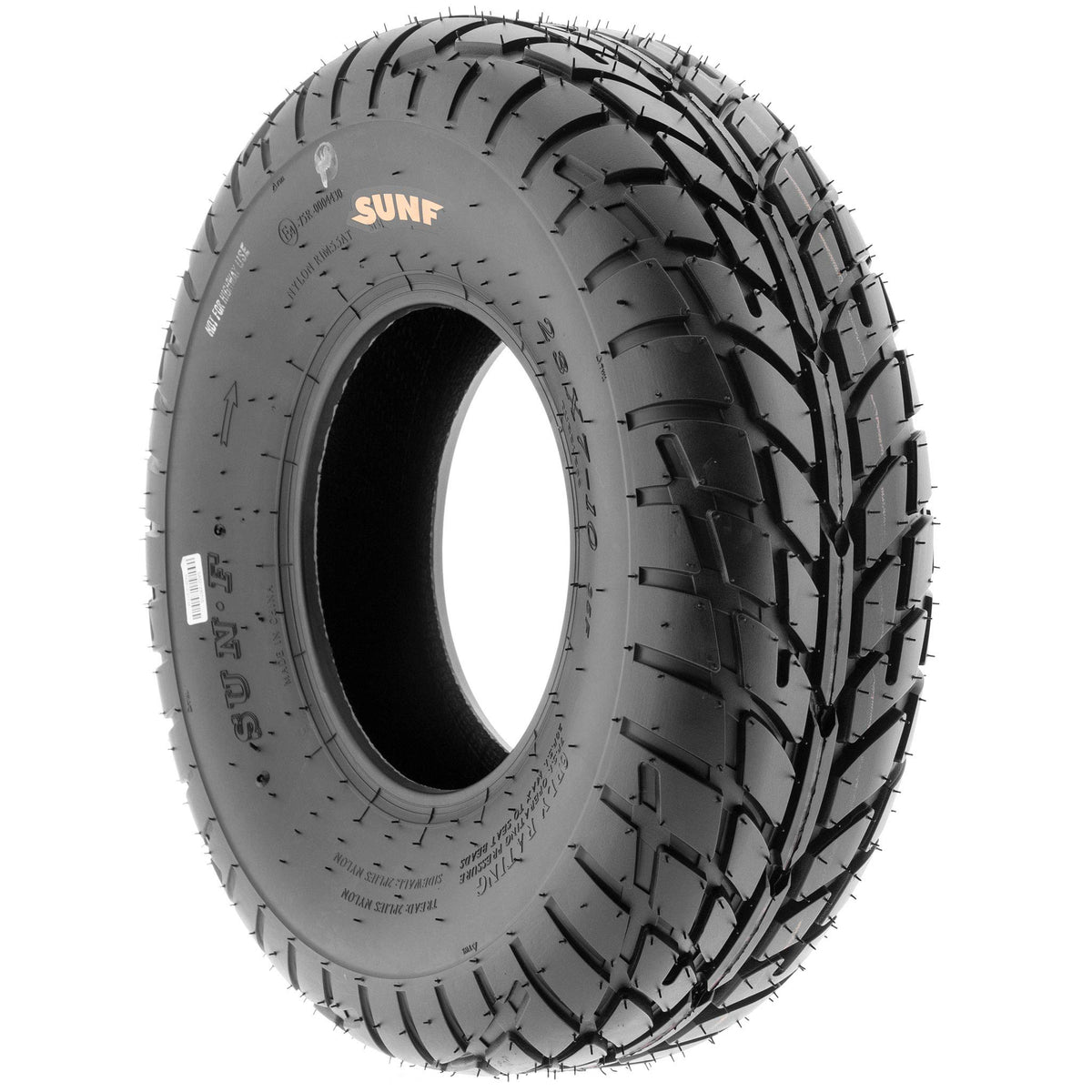 Set of 4 ATV UTV Tires 19x6-10 Front & 18x9.5-8 Rear Tubeless F503891