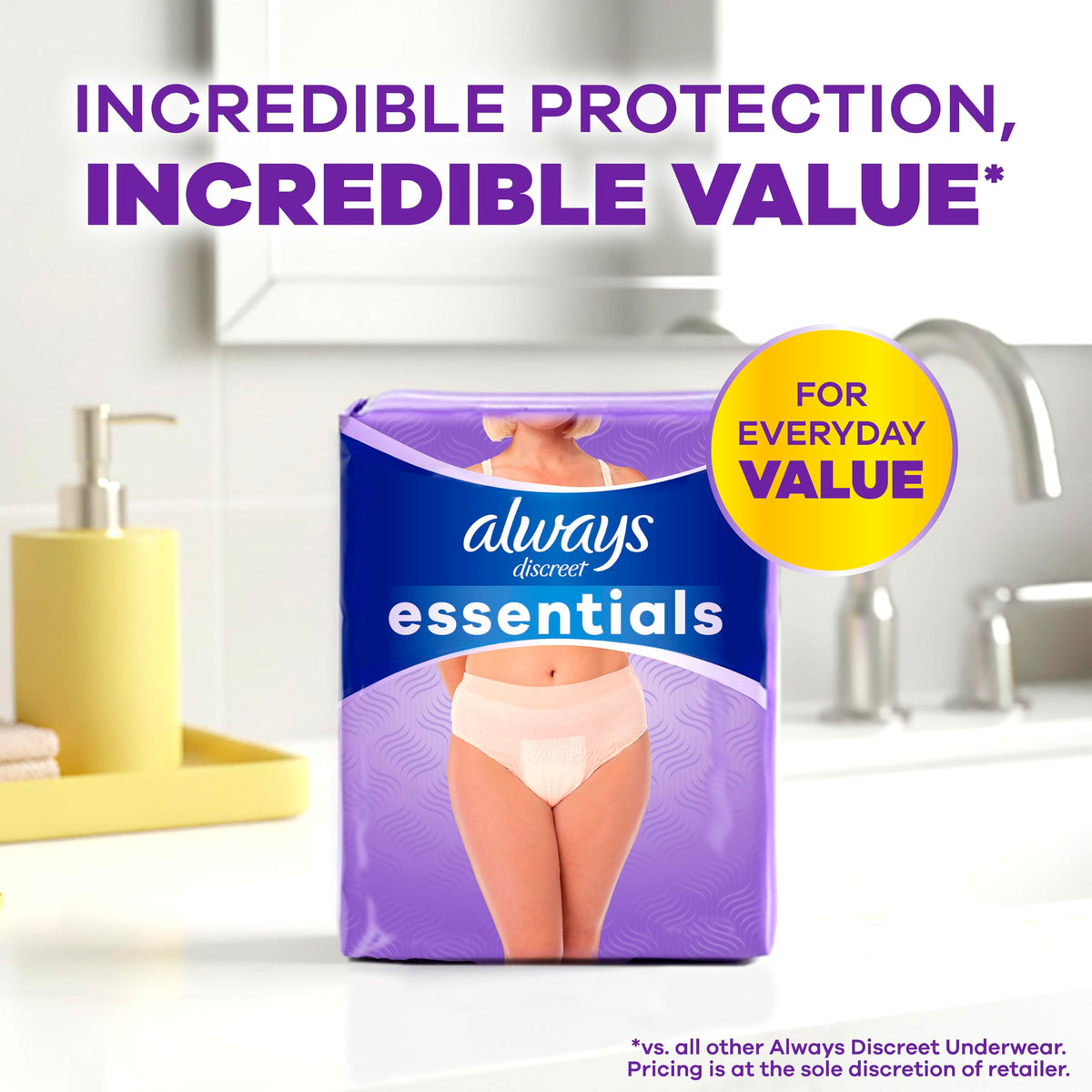 Adult Diapers for Women Size L 56 Count G442