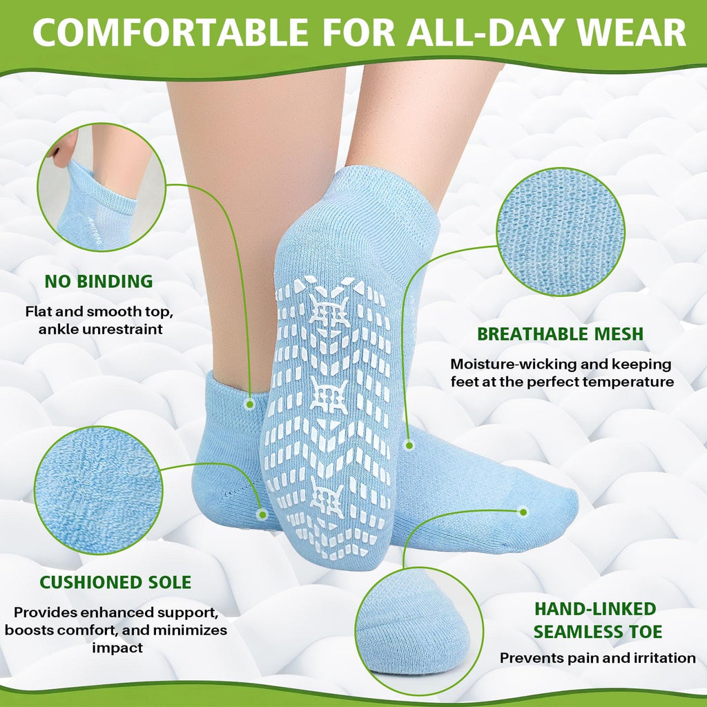 Non Slip Grip Socks W298274
