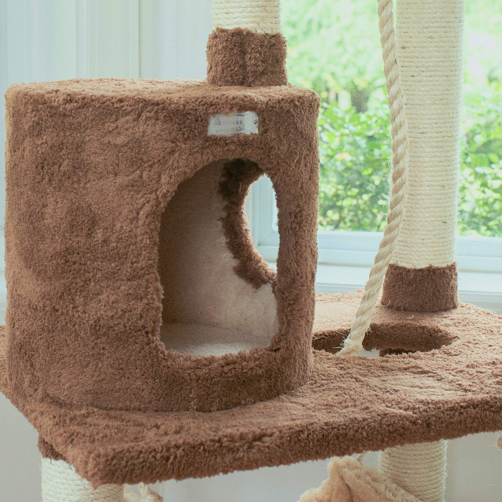 70" Cat Tree with Scratch Posts X369930