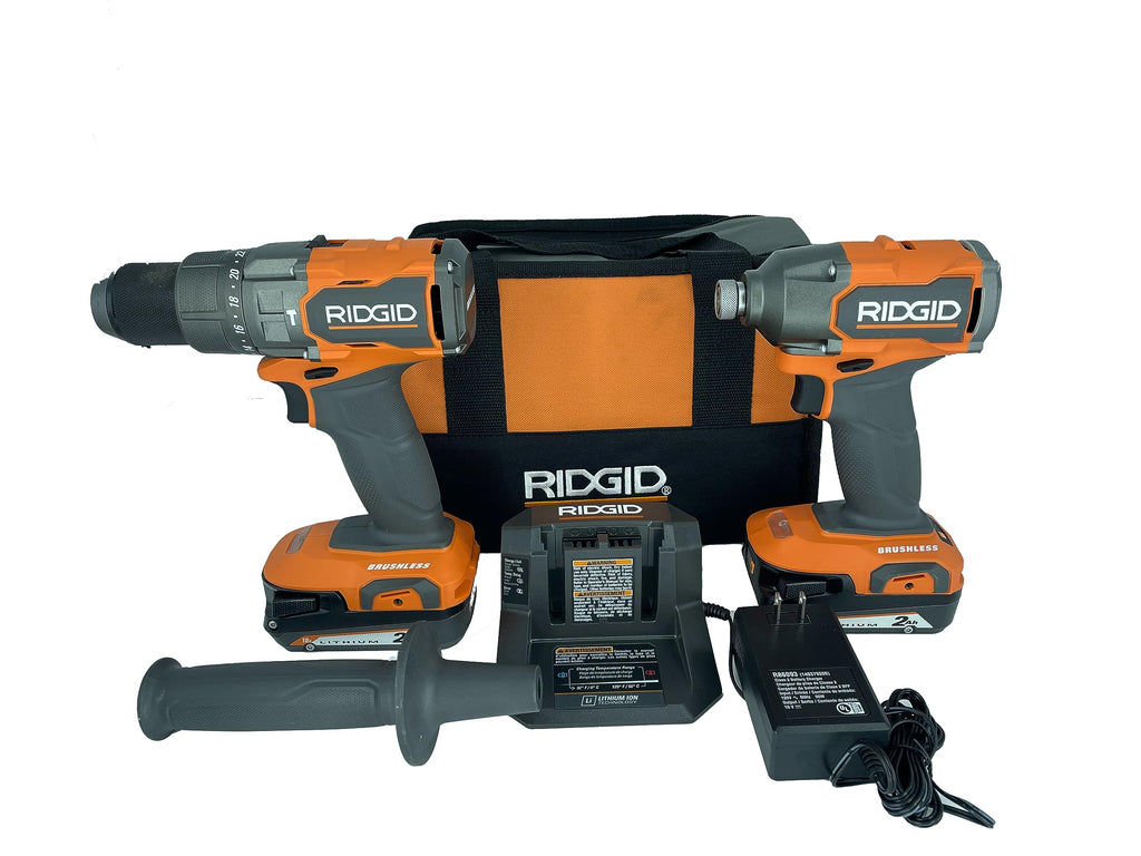 18V Brushless Drill/Driver and 3-Speed Impact Driver Kit with 2.0 Ah Batteries and Charger I2928
