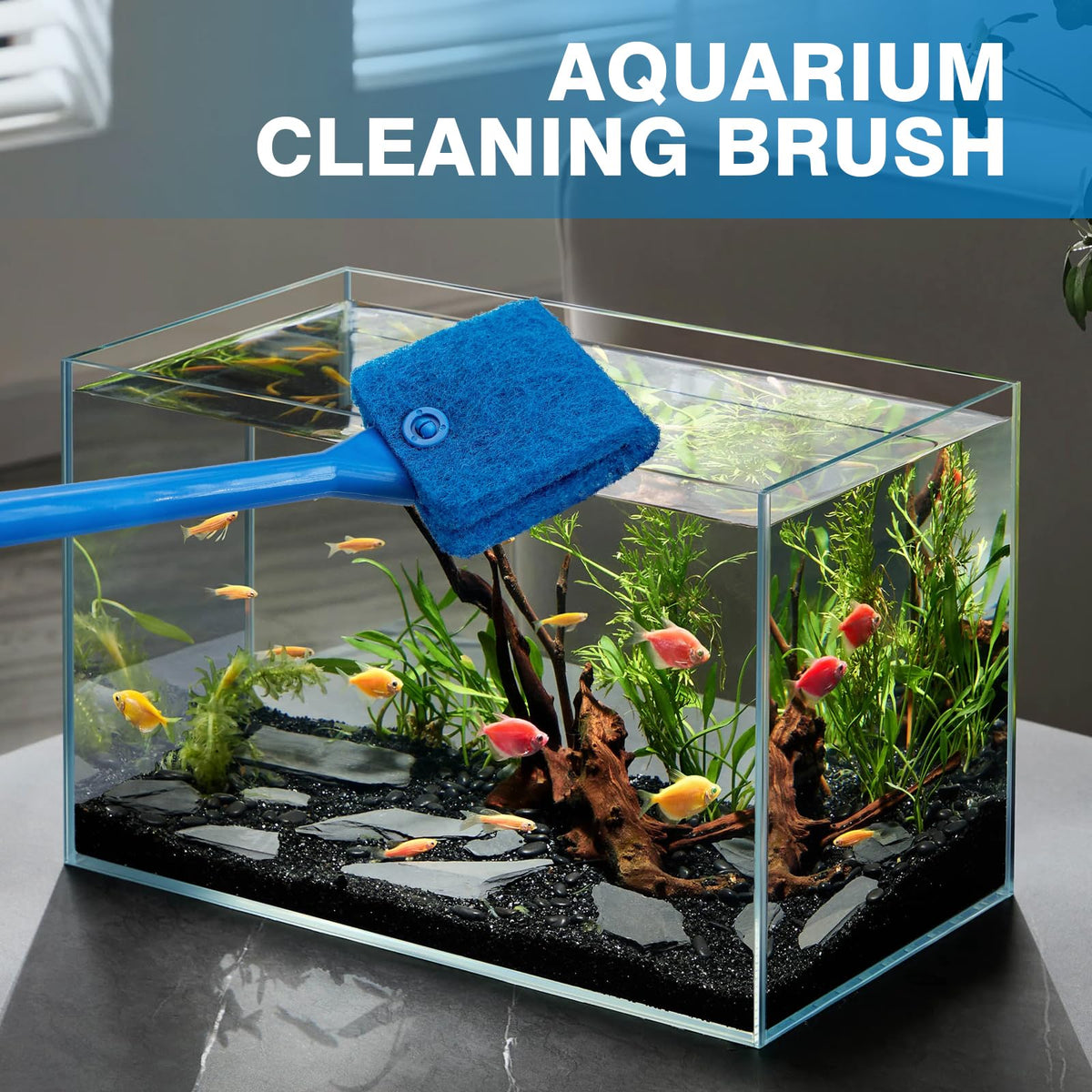 Double Sided Aquarium Cleaning Brush G917
