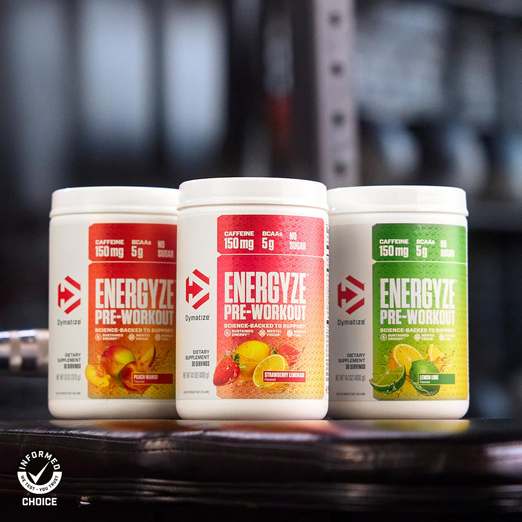 Pre Workout Powder Strawberry Lemonade 150mg Caffeine 5g BCAAs 30 Servings M73283