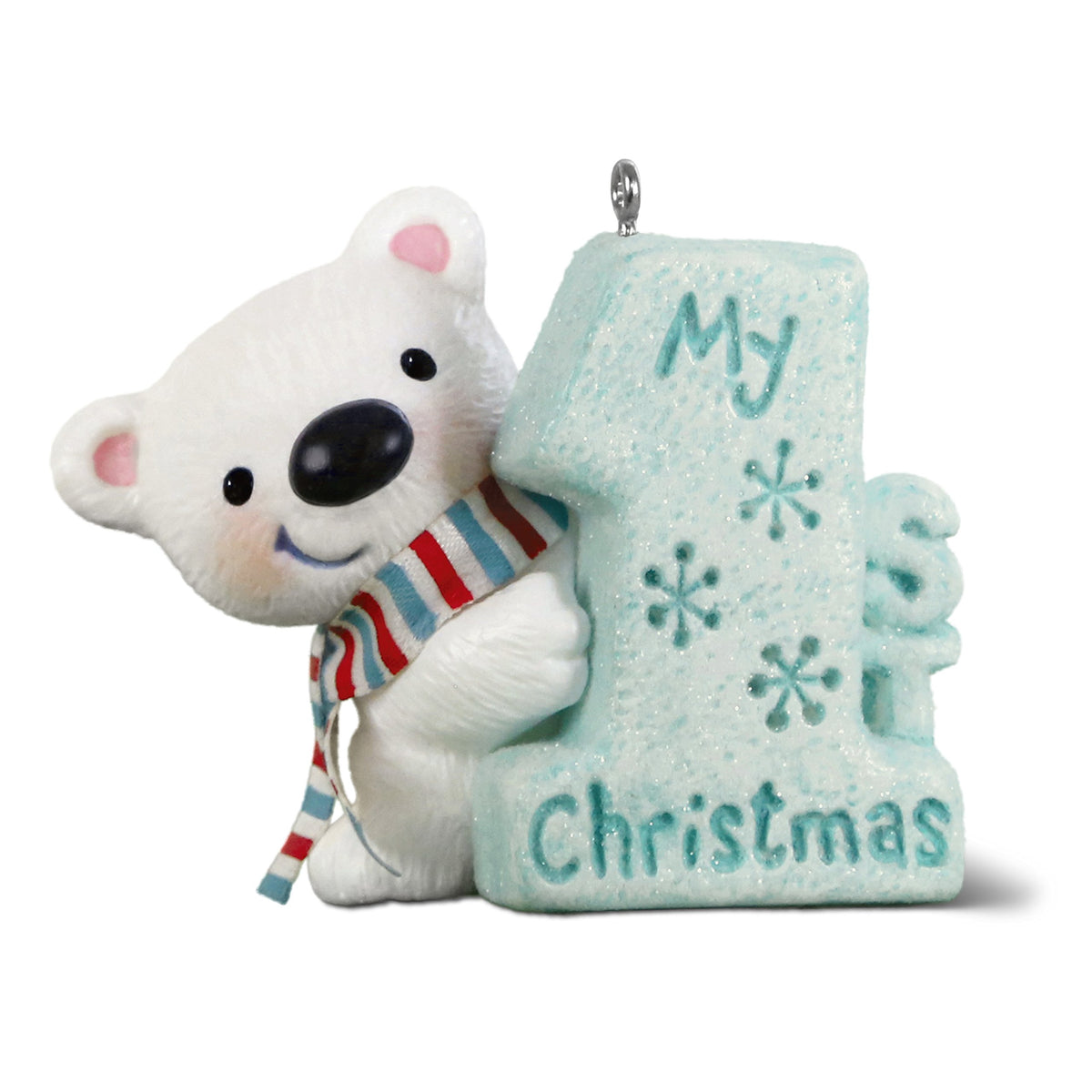 My 1st Christmas Polar Bear Ornament X8853