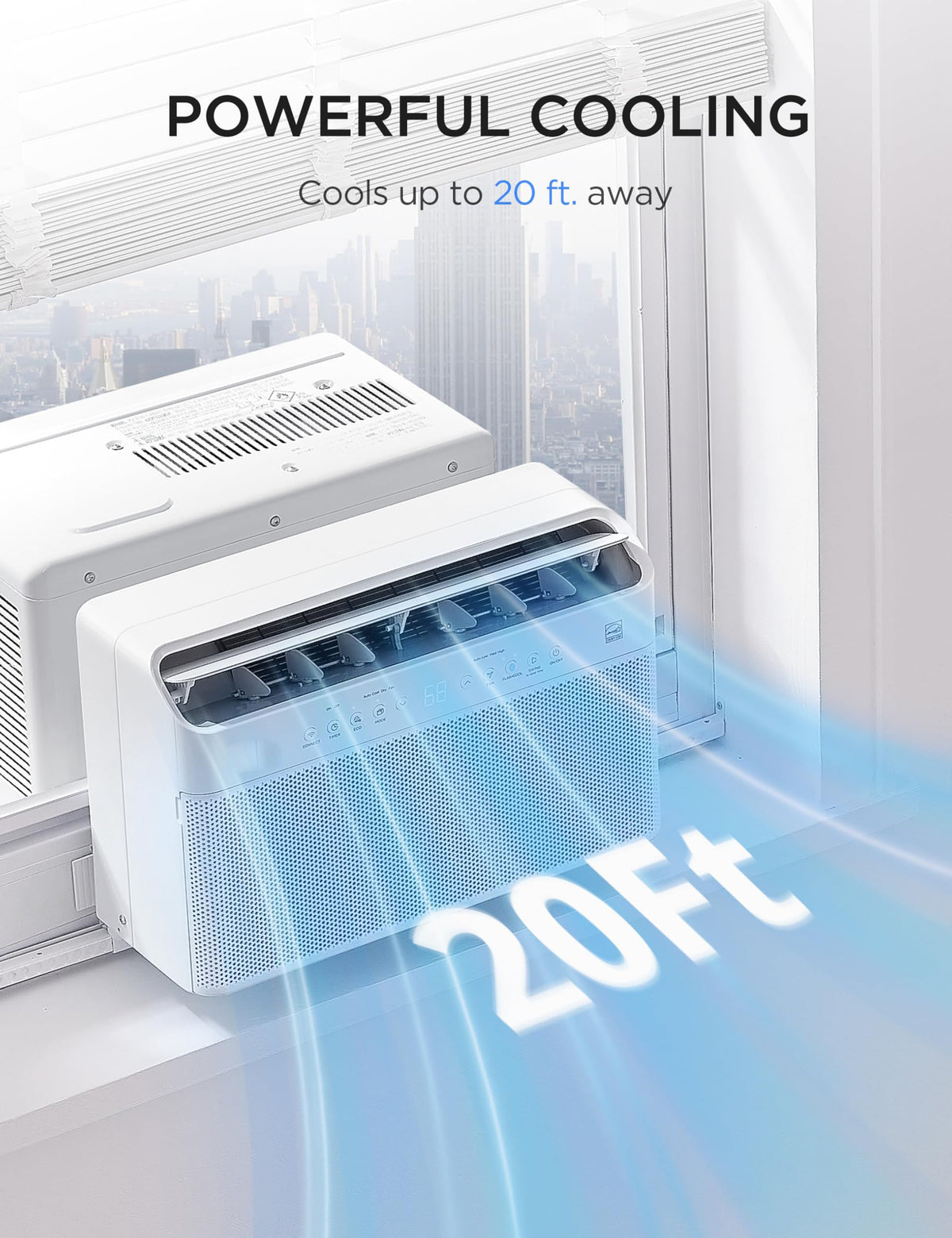 U-Shaped Window Air Conditioner P893474