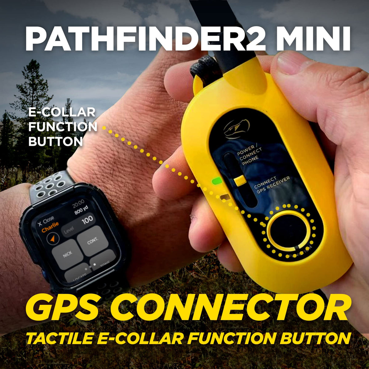 Rechargeable GPS Training Collar with Remote F53758