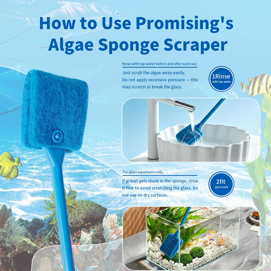 Double Sided Aquarium Cleaning Brush G917