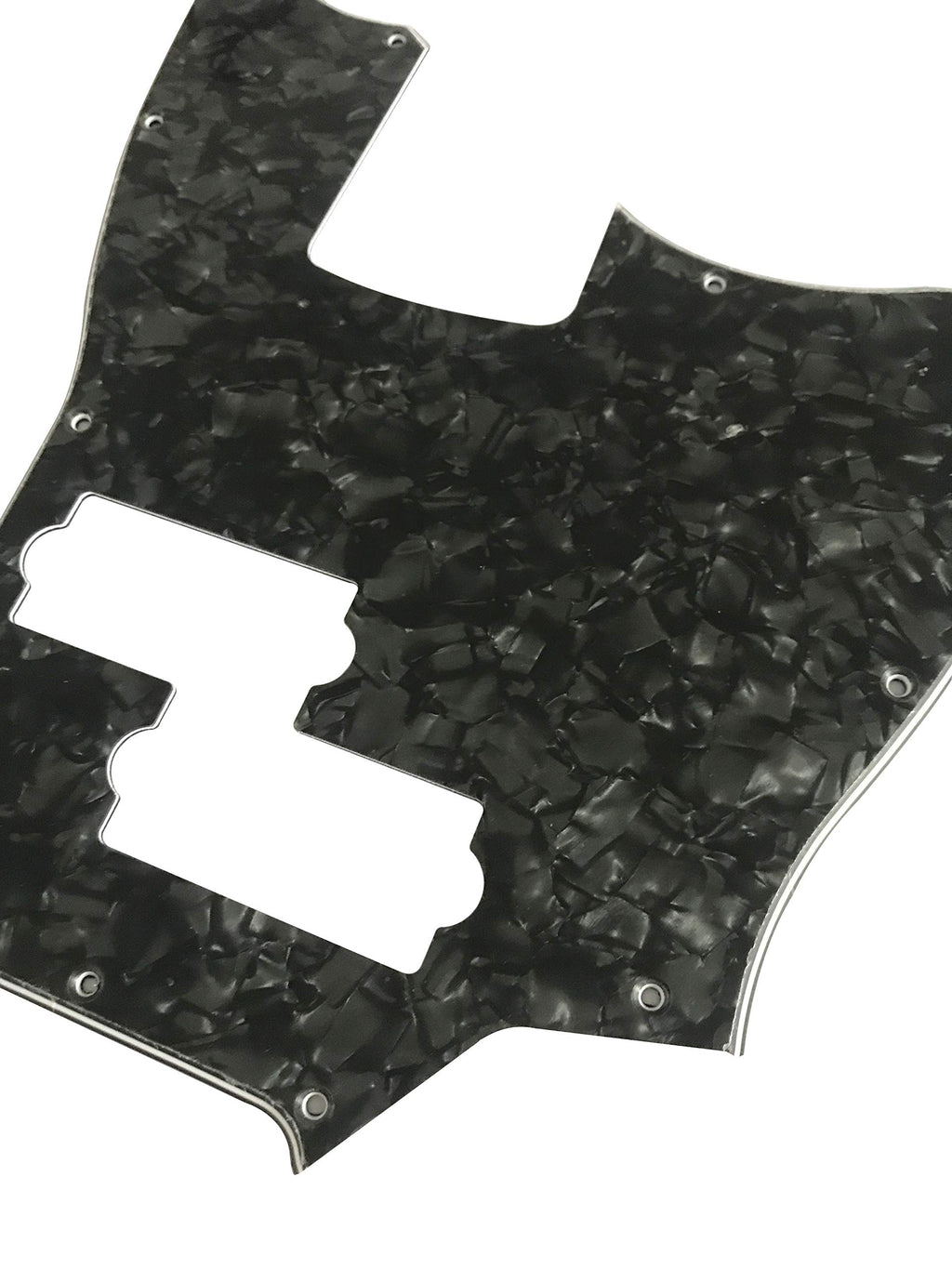4 Ply Black Pearl Short Scale Guitar Pickguard D46980