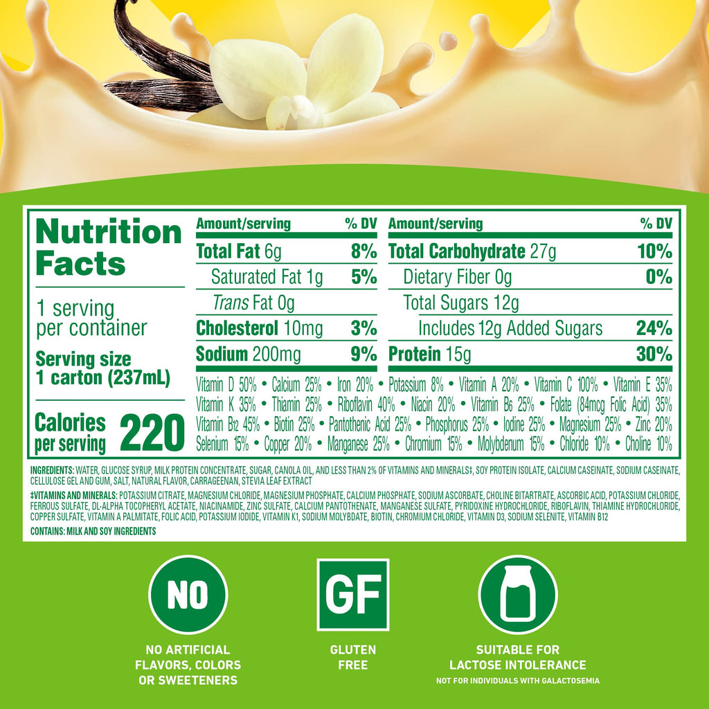 Vanilla High Protein Ready-to-Drink 24 pk P858