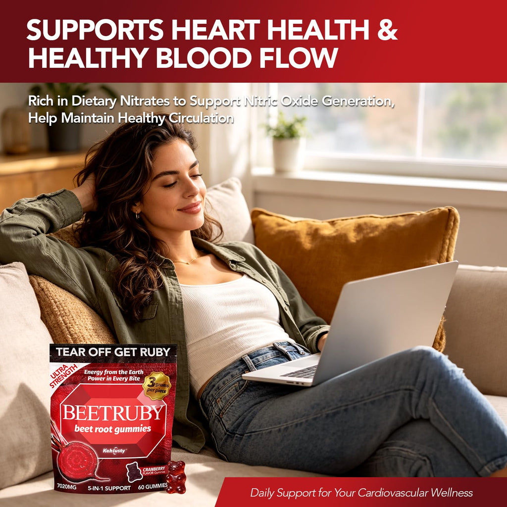 Nitric Oxide Beet Root Gummies, 60 ct W518