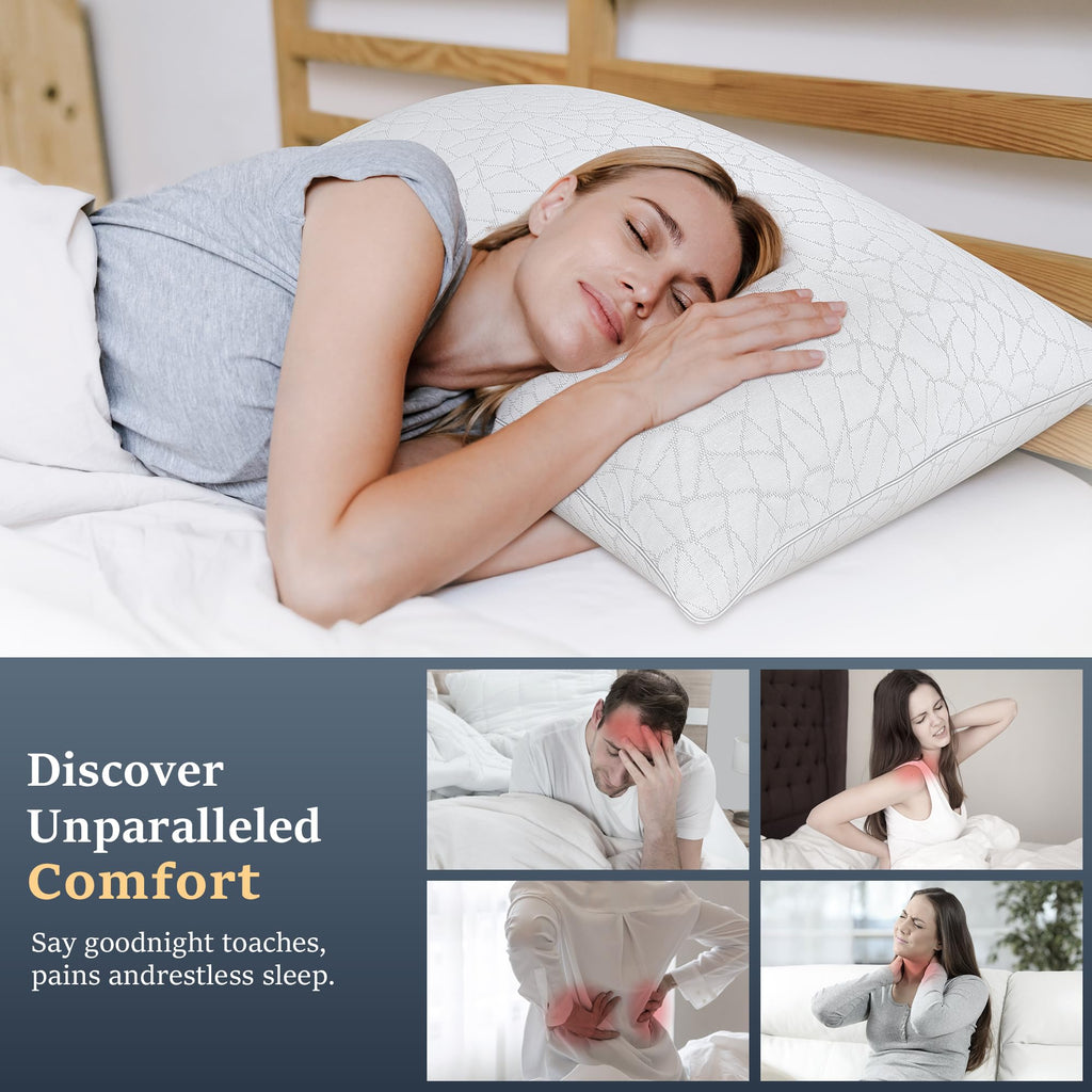 King Size Down Alternative Pillows Set of 2 V8433