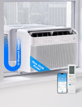 U-Shaped Window Air Conditioner P893474